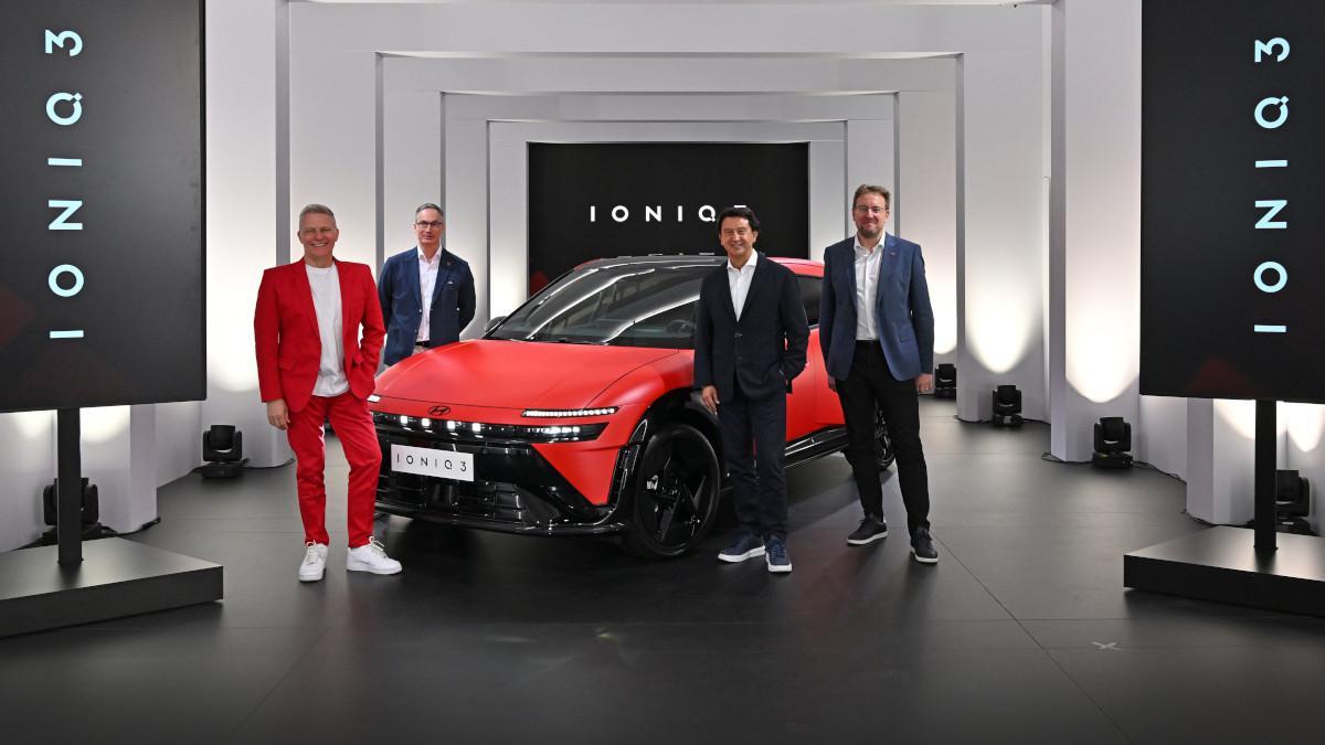 Presentación del nuevo Hyundai Ioniq 3 en Milán