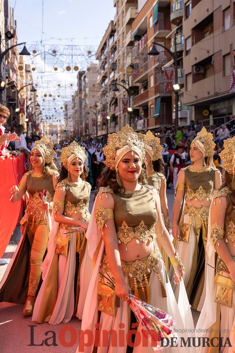 Procesión de subida a la Basílica en las Fiestas de Caravaca (Bando Moro)