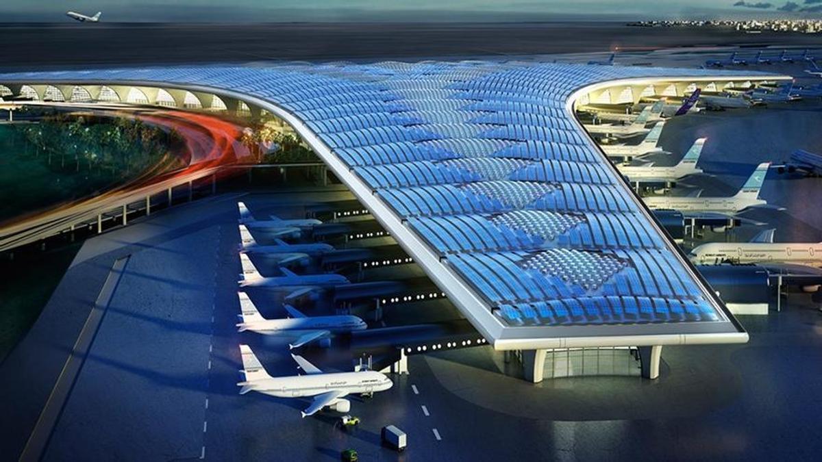 Uno de los proyectos del nuevo aeropuerto de Adana, que diseña Limak Construction, la empresa turca.