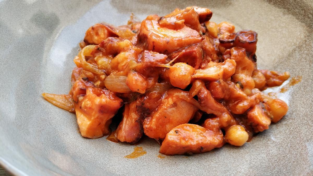 Callos de pulpo.