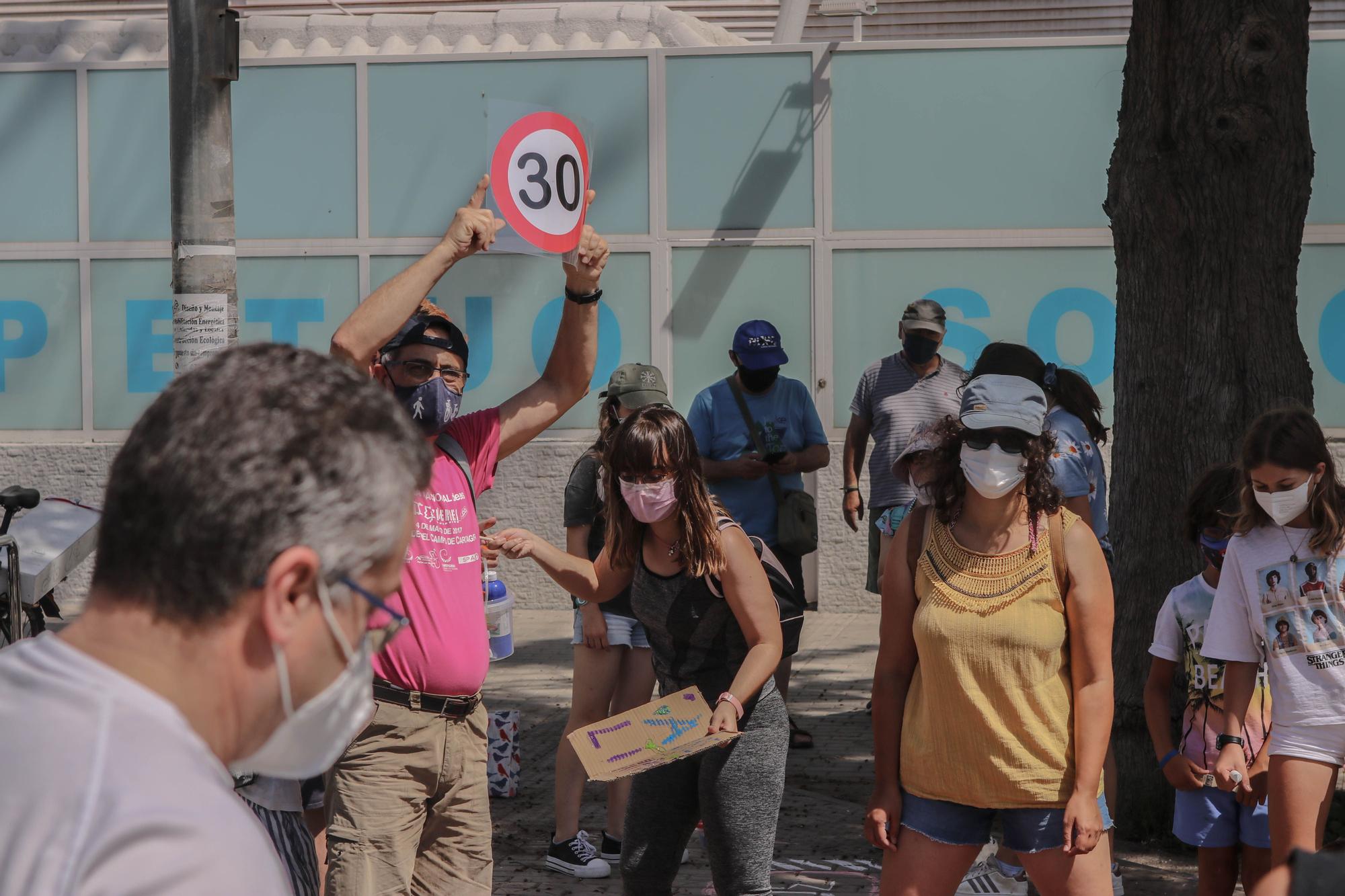 Marcha crítica en bici por Cartagena