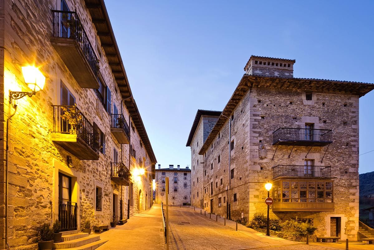 Casco medieval de Artziniega
