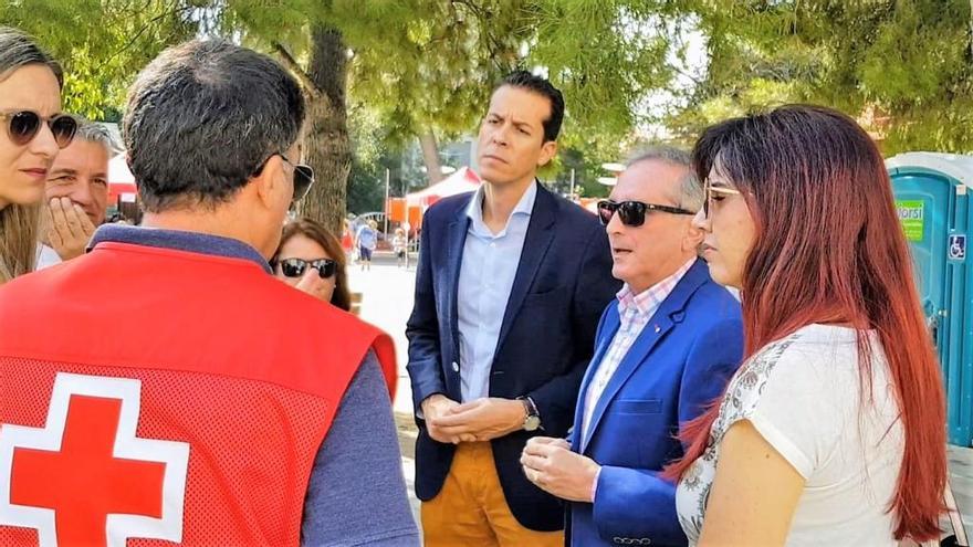 La Plaza Castelar acoge el encuentro provincial de Mayores de la Cruz Roja