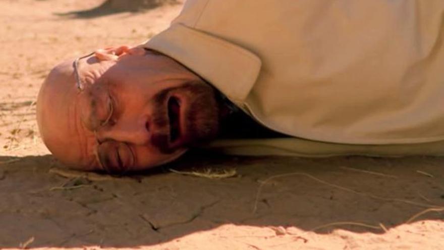 Una imagen de Bryan Cranston en &#039;Ozymandias&#039;.