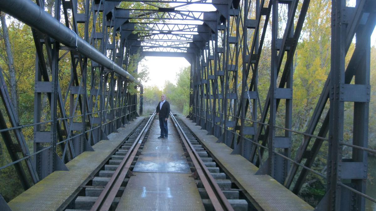 Trazado de la Ruta de la Plata, a la altura de Benavente