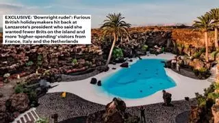 “Si no quieren que vengamos, ¿por qué la cerveza es tan barata?”: turistas británicos cabreados tras el anuncio de Lanzarote como "zona saturada turísticamente"