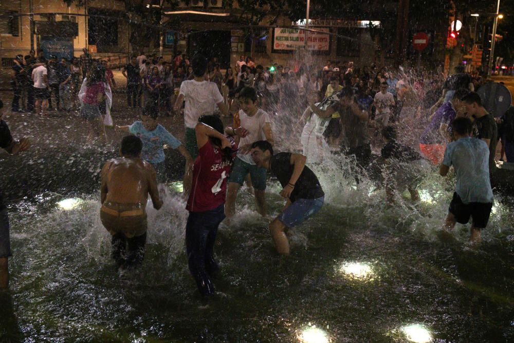 La fiesta se traslada a la Plaza de Alemania