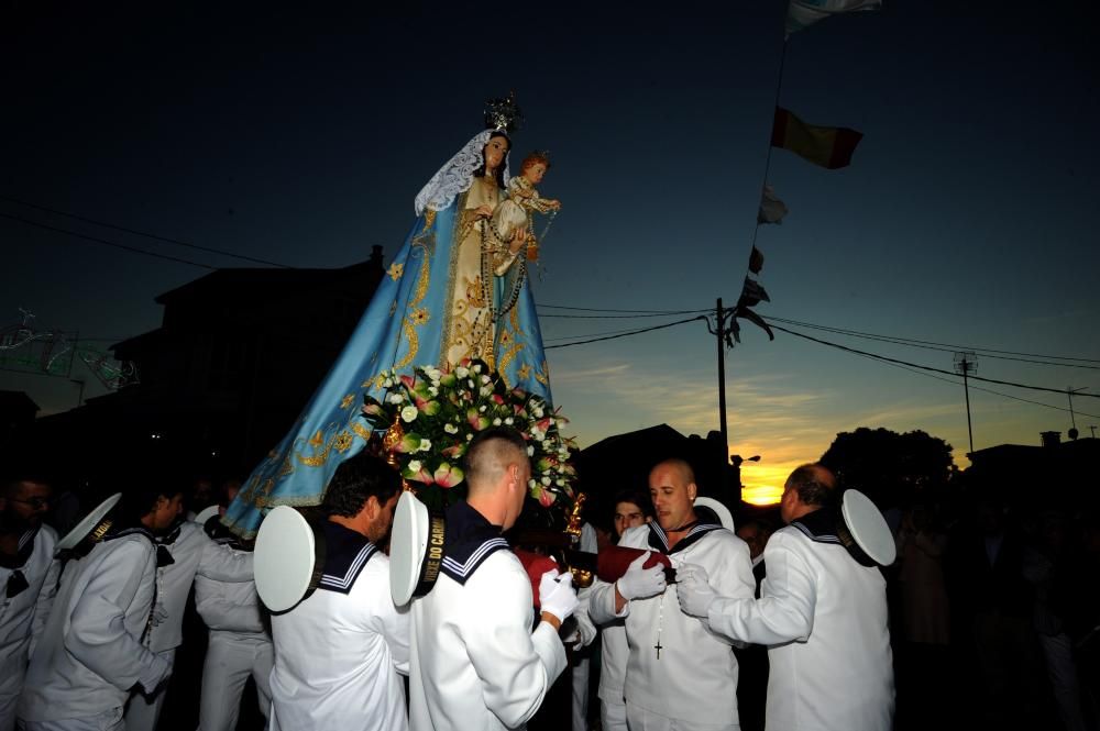 Virgen del Rosario en Vilaxoán