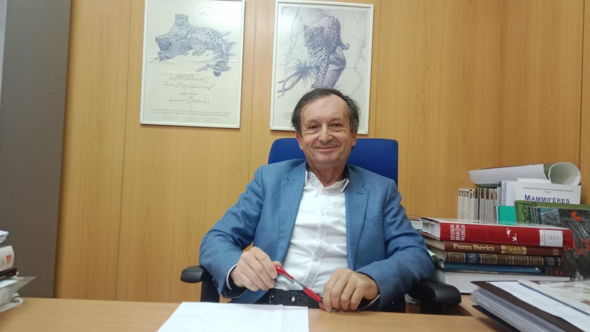 Vicente Urios, catedrático de Zoología de la UA