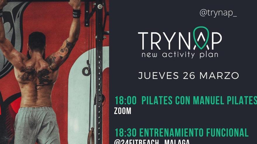 La app de fitness Trynap ofrece planes de ejercicios online en diversas disciplinas