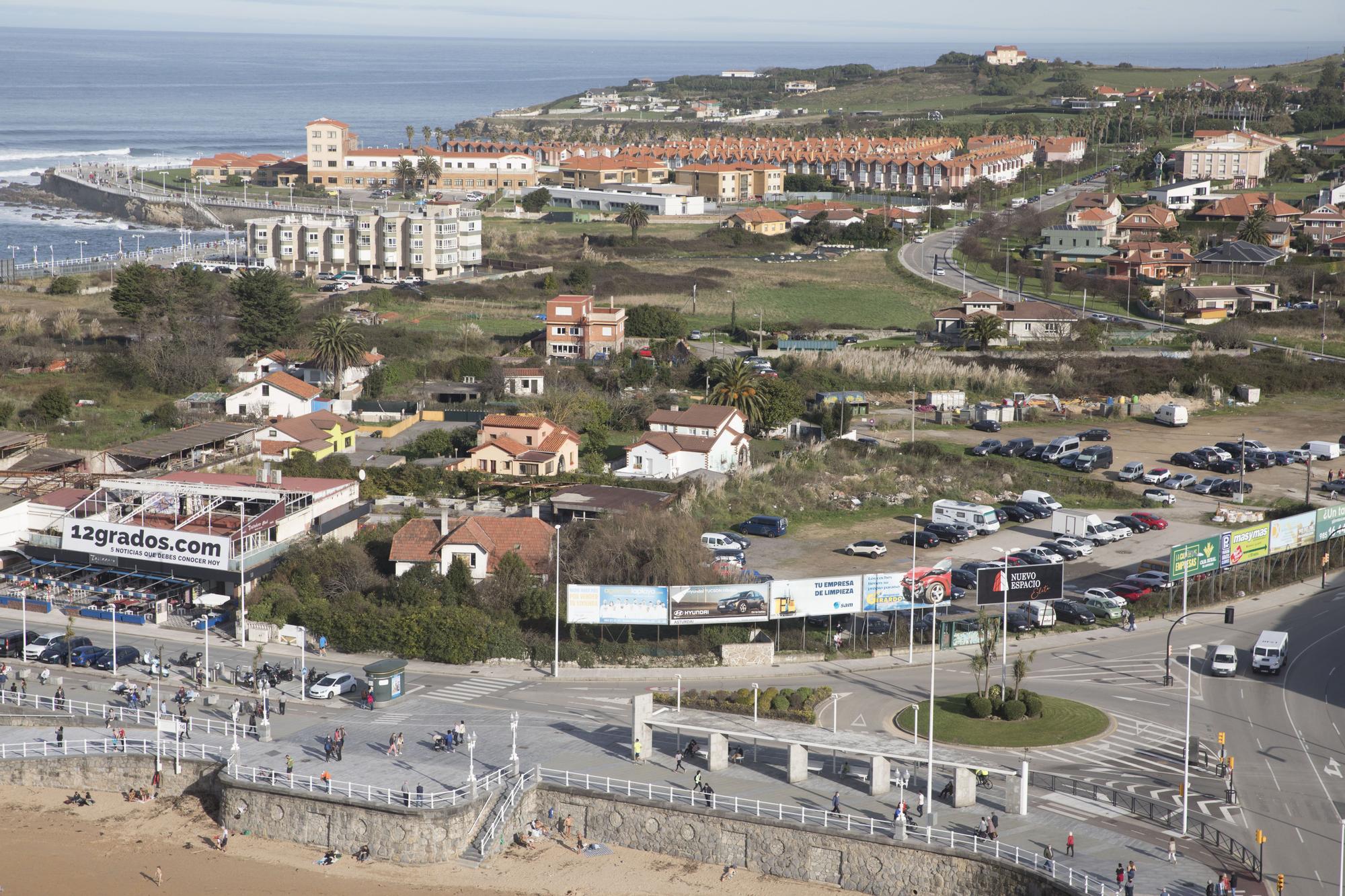 En imágenes: Así se ve Gijón desde el aire