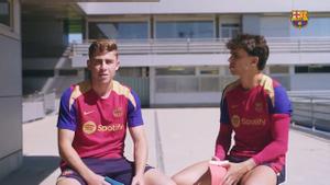 ¿Quién es más picado? Fermín y Joao se enfrental al challenge del Barça