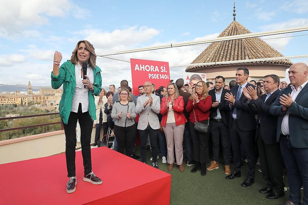 Pedro Sánchez en Córdoba