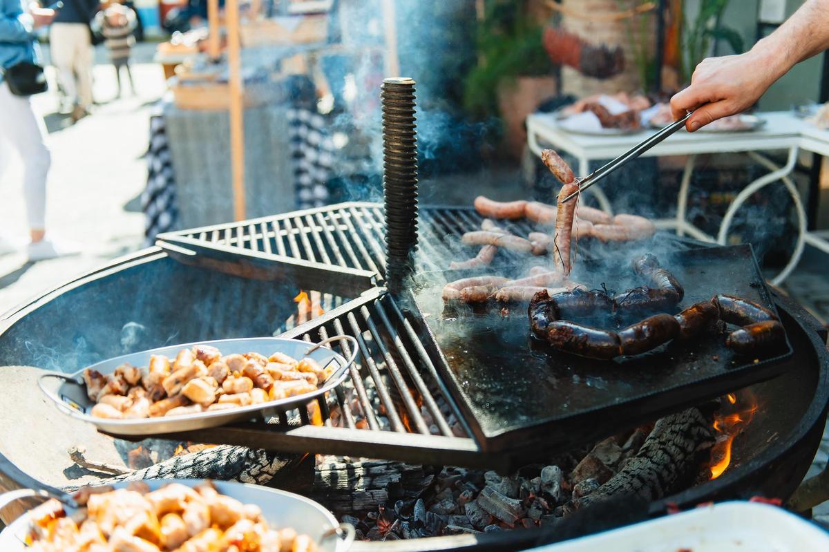 La parrilla es espectacular