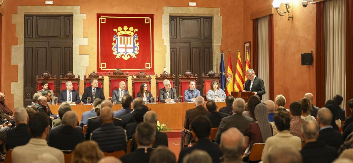 Un moment de la lectura del pregó