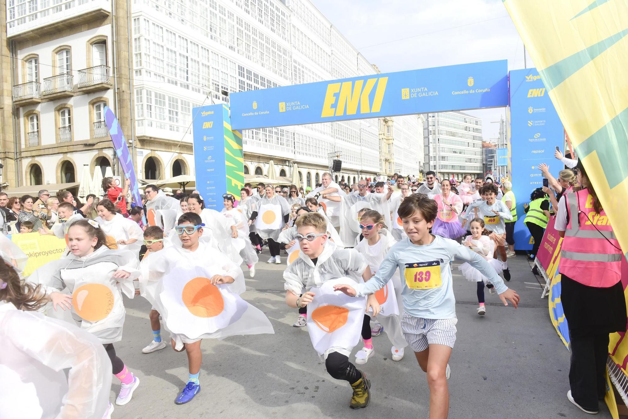 Carrera ENKI 2025 de A Coruña por la inclusión y la solidaridad