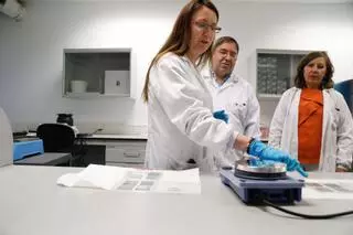 Así es el material "camaleónico" que ha desarrollado Idonial en Avilés