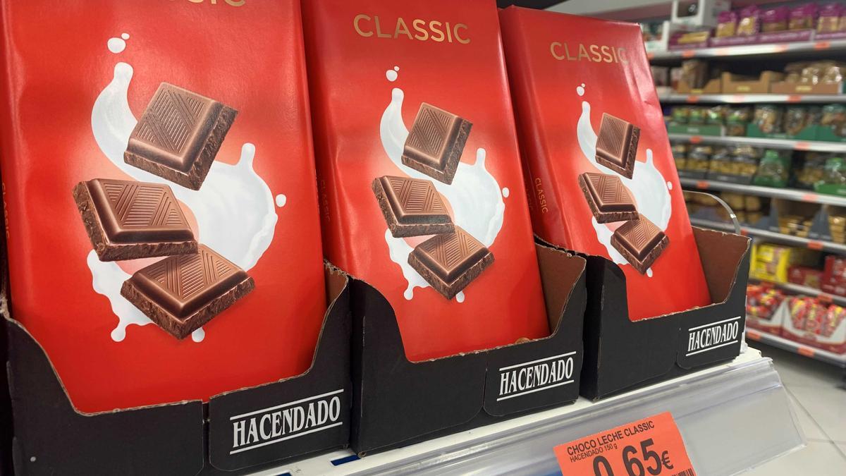 Mercadona introduce algunas novedades en su chocolate.