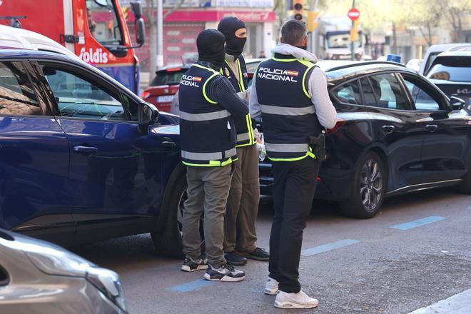 Imágenes de la operación antiterrorista de la Policía Nacional en Palma