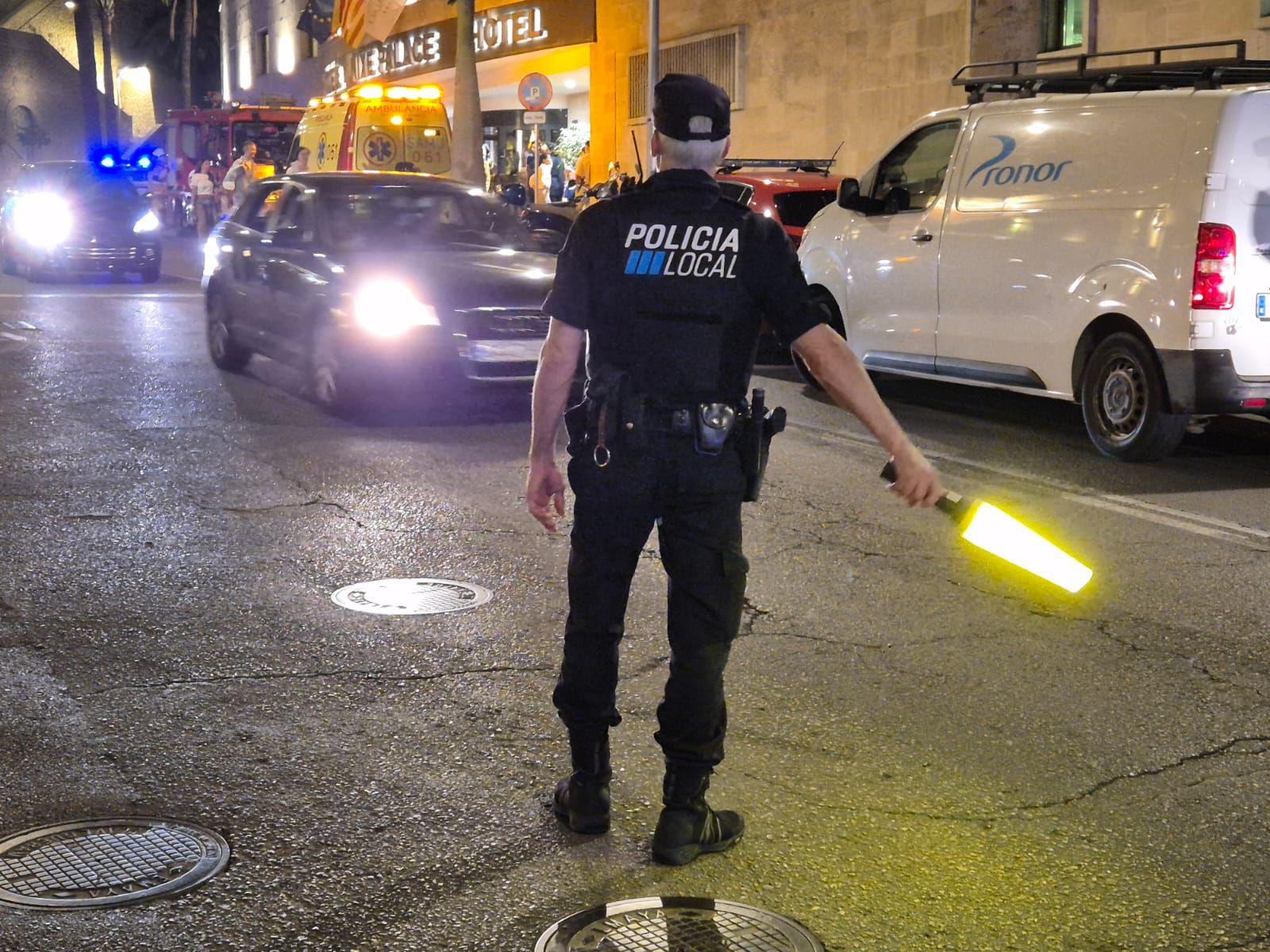 La fuga de gas en el Hotel Nixe Palace de Palma