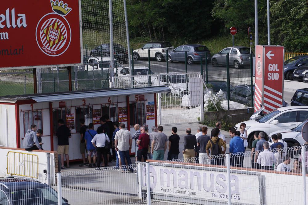 Cues a Montilivi per aconseguir entrades pel Girona-Osasuna