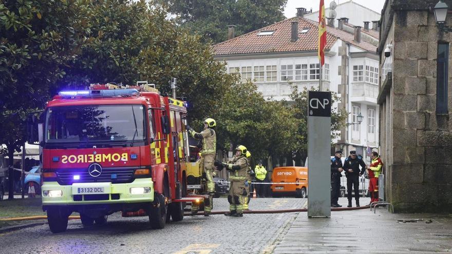 El parque comarcal de Bomberos de Santiago sigue pendiente del dictamen provincial