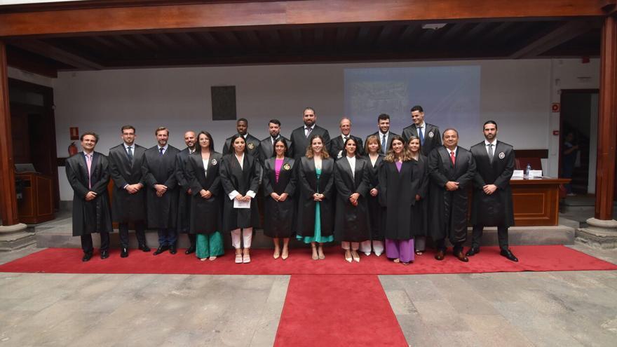 19 letrados juran sus cargos en el Colegio de Abogados de Las Palmas