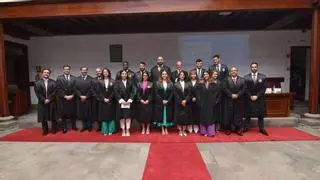 19 letrados juran sus cargos en el Colegio de Abogados de Las Palmas