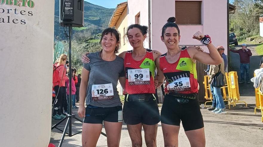 Pablo Rodríguez y Belén Montavez se imponen en el Trail "El Mazucu Rebulle"