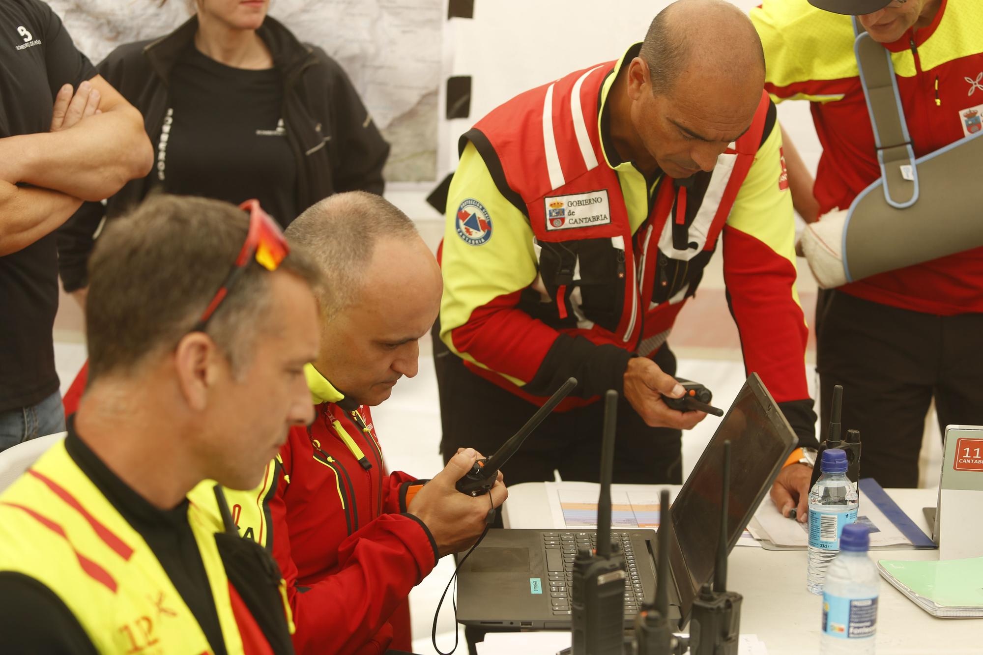 EN IMÁGENES: Así ha sido el simulacro de rescate en los Picos de Europa