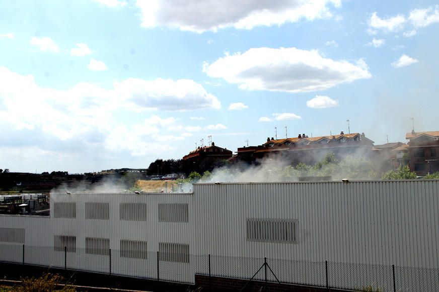 Incendi a la nau del Forn de Cabrianes, a Sant Fruitós