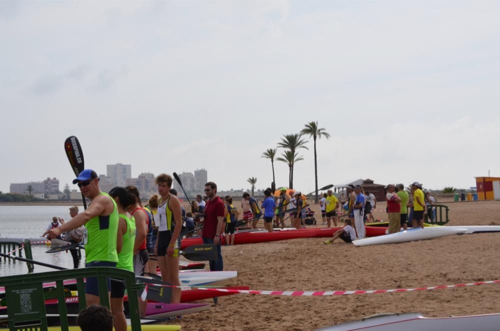 Liga Autonómica de Piragüismo en Playa Paraíso