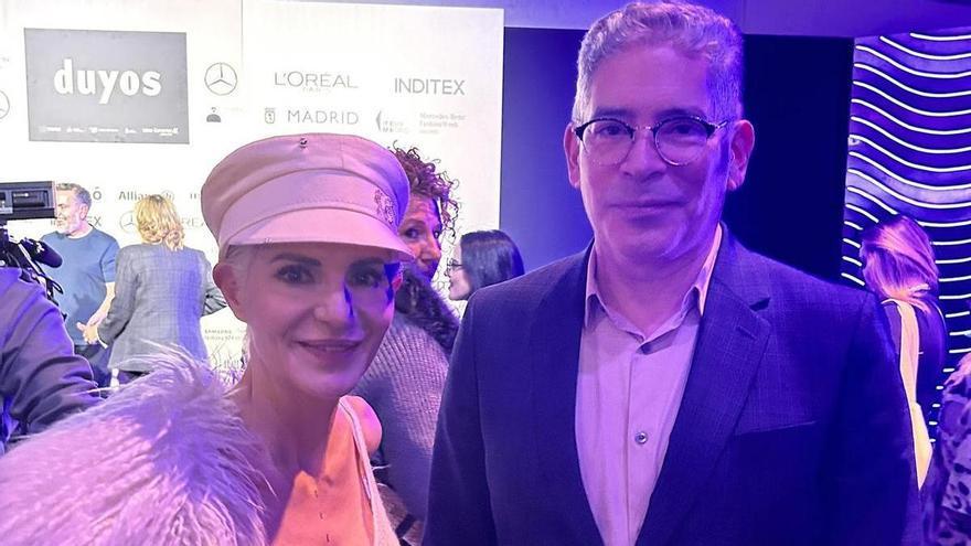 La canguesa que se codea con las celebrities en la pasarela de Madrid