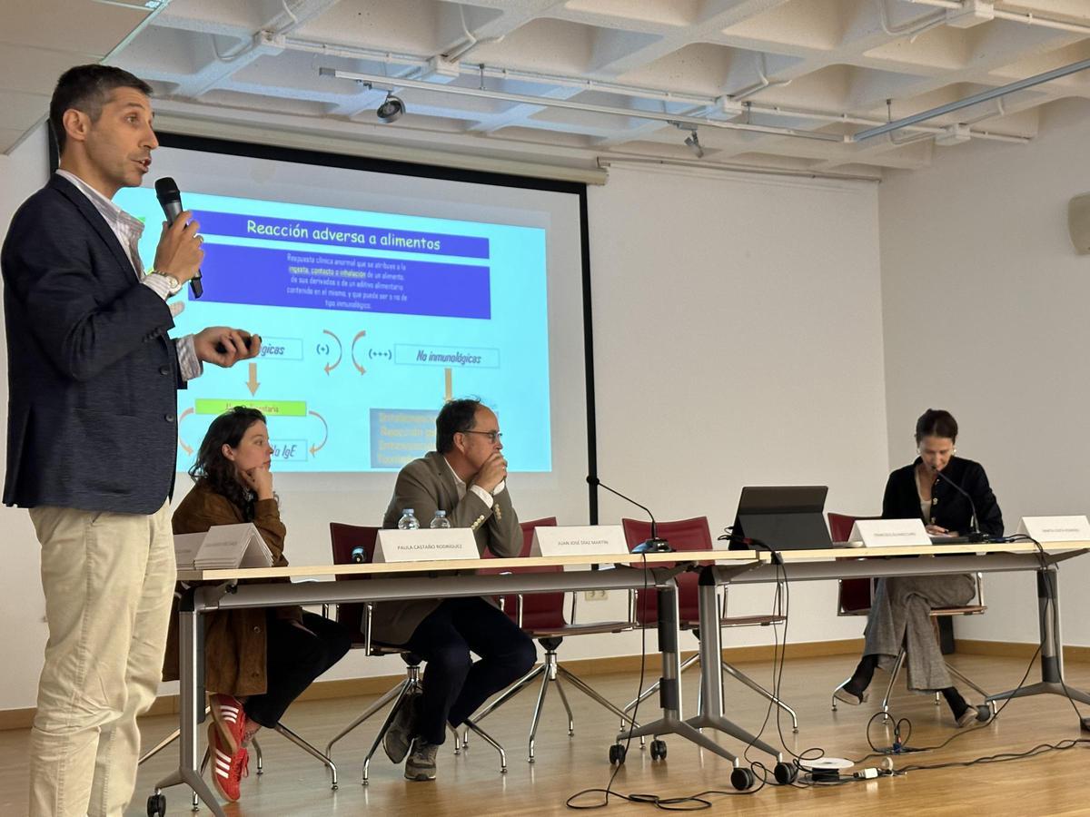 Un momento de las jornadas que celebran la semana europea de la Lactancia Materna, en El Liceo.