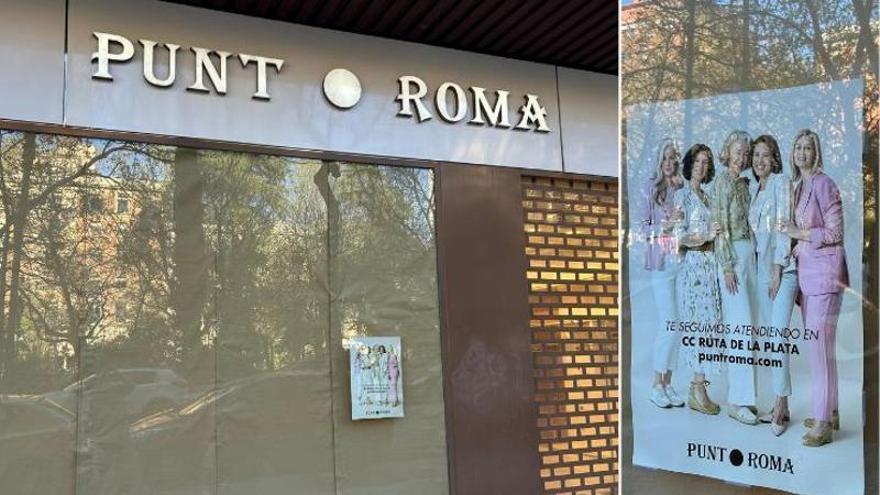 El cierre de la tienda Punt Roma en la avenida de España de Cáceres entra en su fase final