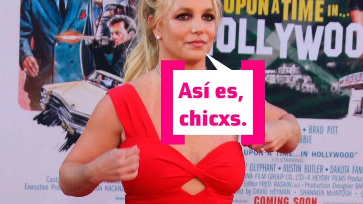 Britney Spears en el estreno de 'Once Upon a Time in Hollywood'