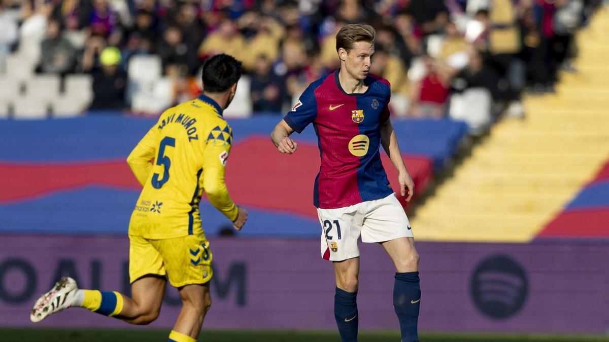 De Jong se está quedando sin sitio en el FC Barcelona