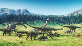 Una investigación explica cómo se hicieron gigantes los dinosaurios