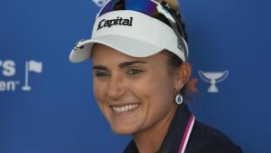 Lexi Thompson, al concluir su participación en el torneo de Las Vegas