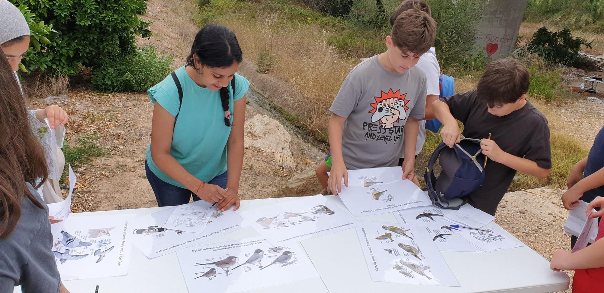 Jornada de observación y anillamiento de aves con alumnado del IES Ribera de Xàtiva