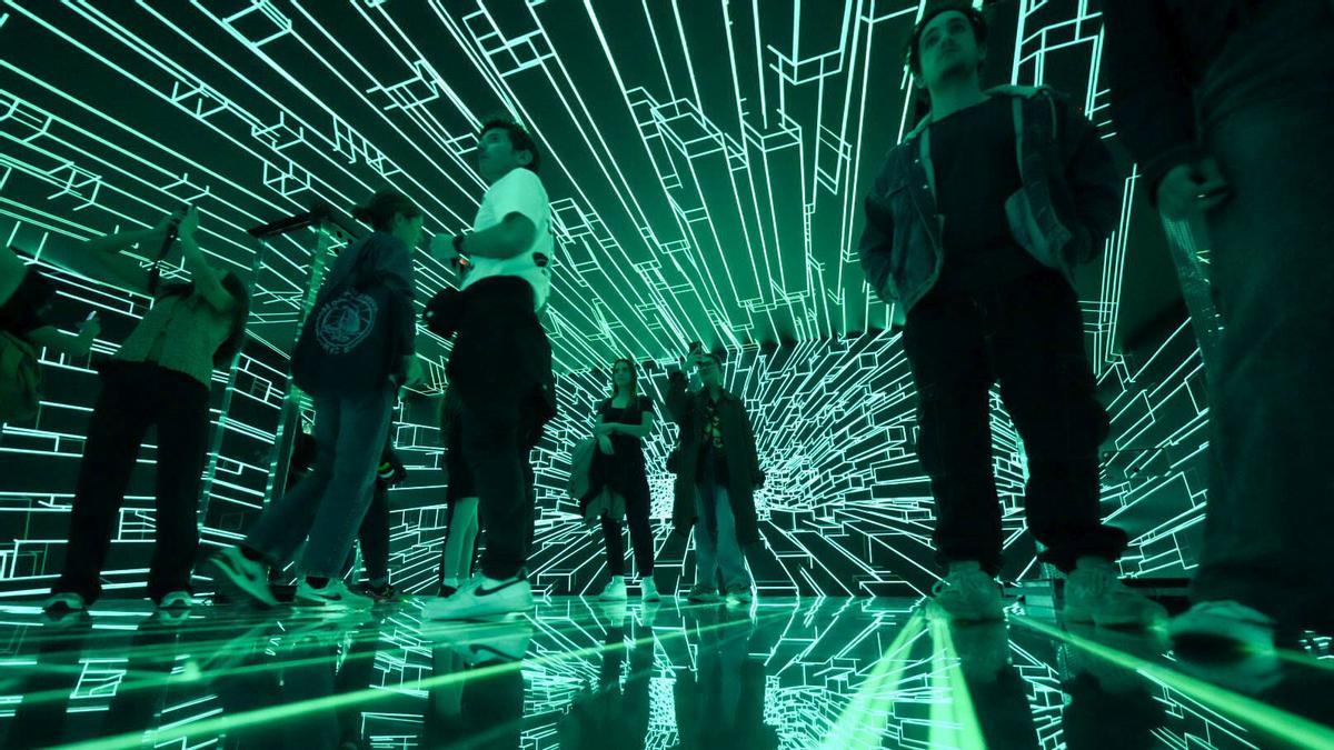 Instalación audiovisual 360℃ en el Sónar