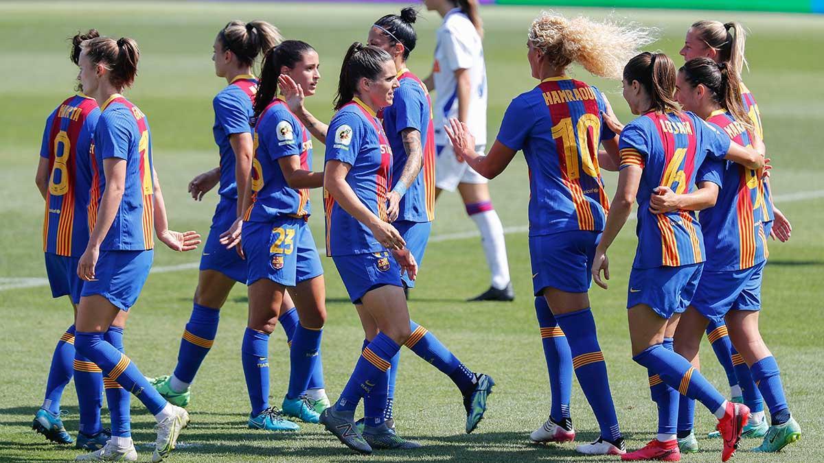 El Barça despide la Liga con una goleada