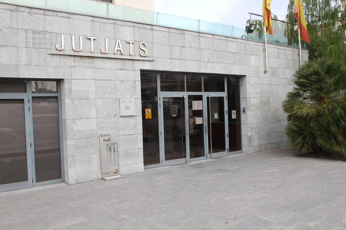 Imagen de archivo de los juzgados de Blanes.