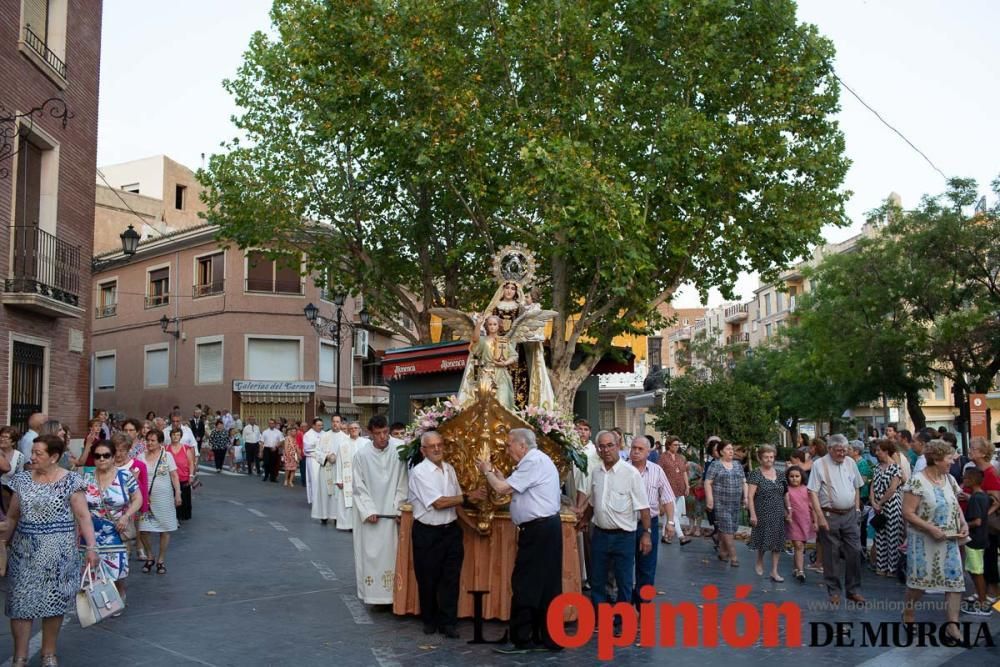 Procesión Virgen del Carmen en Caravaca