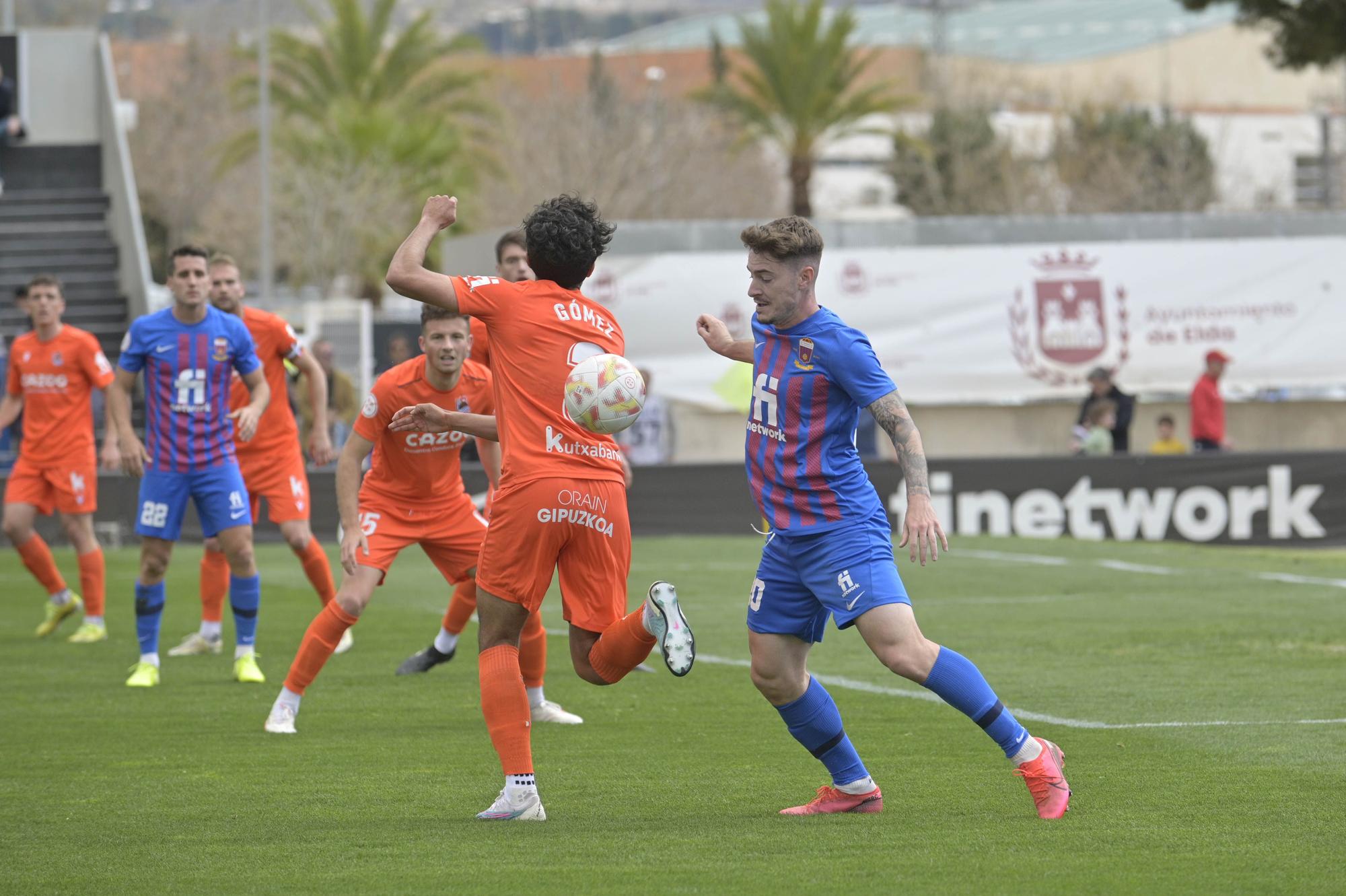 Eldense:2  Real Sociedad B:2