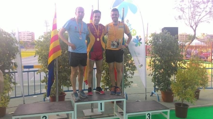 Alberto Fernández, rey de la velocidad en el Campeonato de España de Veteranos en Elche