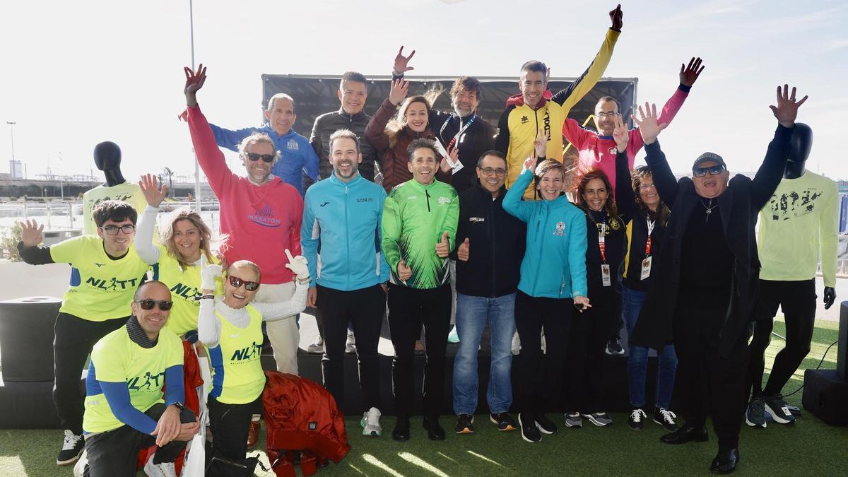 Imagen de la presentación de la prueba en Valencia