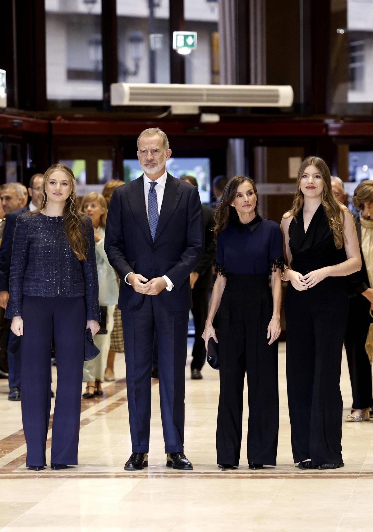 EN IMÁGENES: La Familia Real preside el concierto de los Premios Princesa