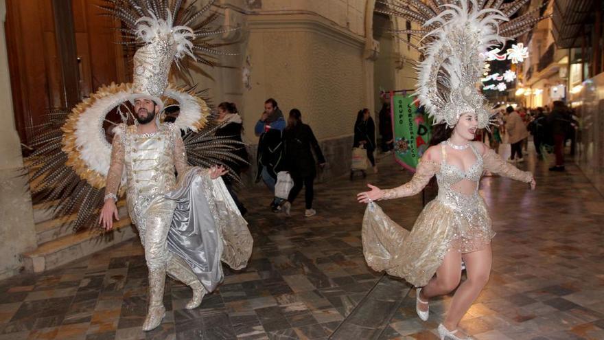 Pasacalles de Don Carnal en el Carnaval de Cartagena