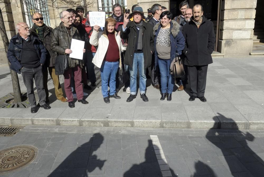 Preferentistas de A Coruña apoyan a Nicanor Acosta